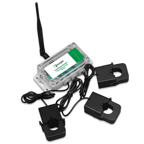 Industrial Wireless Three Phase Current Meter - 150 Amp (868 MHz)