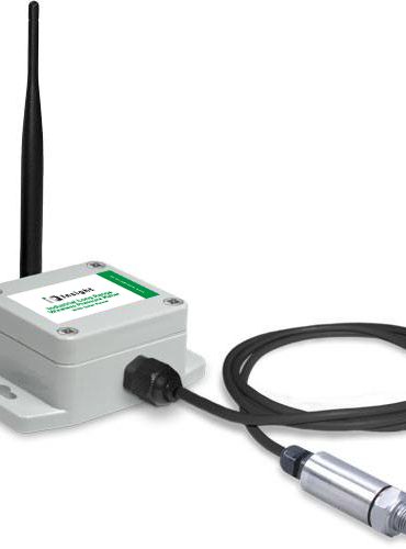 Industrial Wireless Pressure Meter - 300 PSIG with Solar Power (868 MHz)