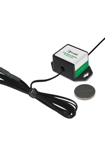 Wireless Temperature Sensor with Probe - Coin Cell Powered (868MHz)