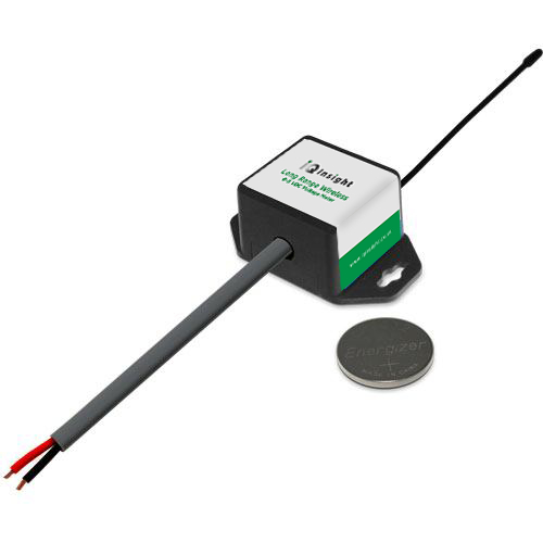 Wireless Voltage Meters - 0-05 VDC - Coin Cell Powered (868 MHz)