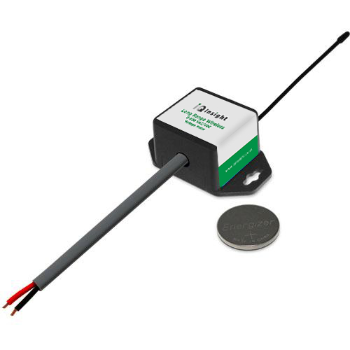 Wireless Voltage Meters - 0-500 VAC/VDC - Coin Cell Powered (868MHz)