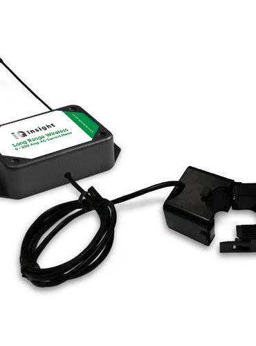 Wireless AC Current Meter - 500 Amp - AA Battery Powered (868 MHz)