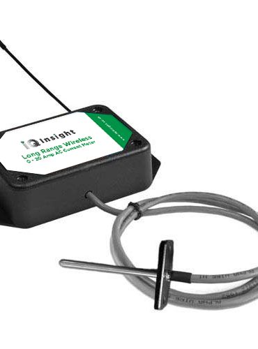 Wireless Duct Temperature Sensor - AA Battery Powered (868MHz)