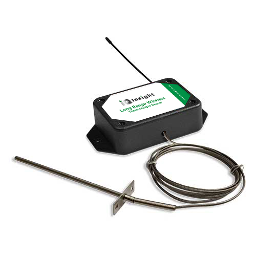 Wireless Thermocouple Sensor (K-Type Fixed Probe) - AA Battery Powered (868MHz)