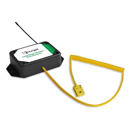Wireless Thermocouple Sensor (K-Type Quick Connect) - AA Battery Powered (868MHz)
